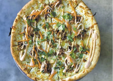 Banh Mi Pizza available during The Great Dine Out