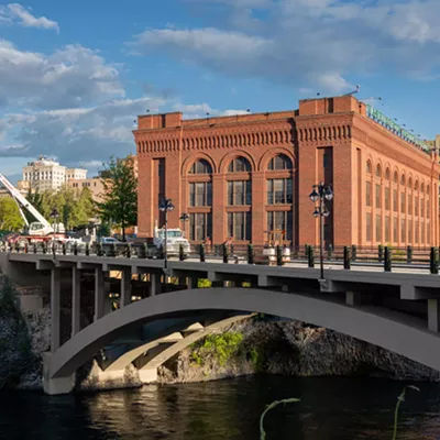 Image: It took twice as long as expected, but the Post Street Bridge is finally reopening, incorporating decades of design and pedestrian improvements