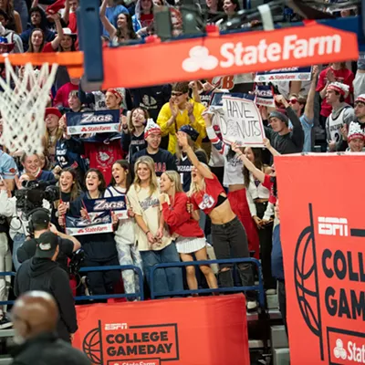 Image: It's absurd that local fans can rarely see the Gonzaga men's team play in real life