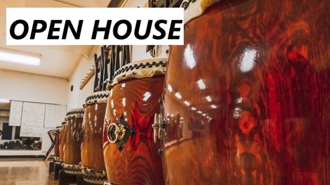 Japanese Taiko Drumming Open House