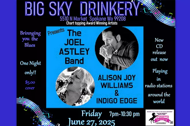 Chart topping award winning Blues, one night only!