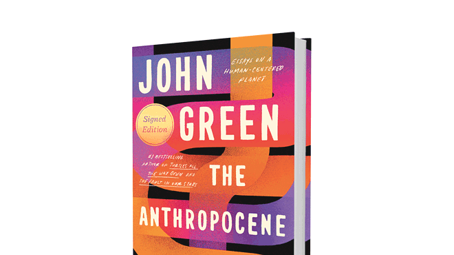 Image: John Green's first nonfiction book The Anthropocene Reviewed shows the power of humankind