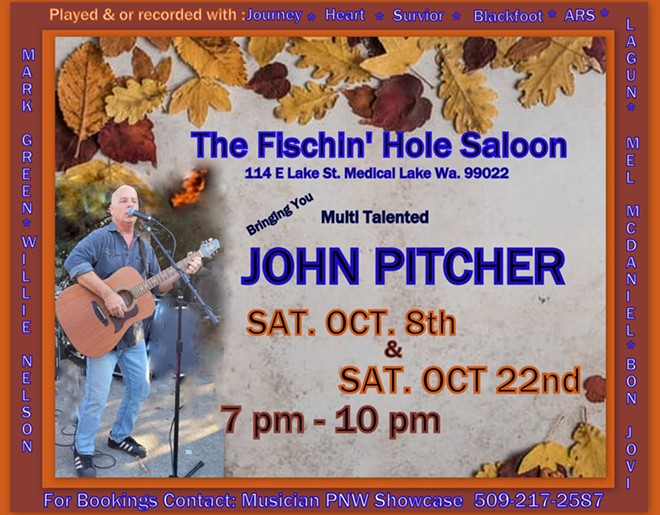 John Pitcher at The Fishin' Hole