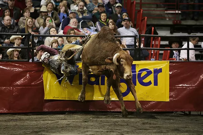 PHOTOS: Bull Riding at the Spokane Arena