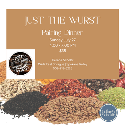 Image: Just The Wurst Pairing Dinner