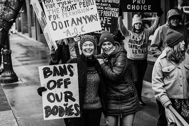 A picture from our last march.
