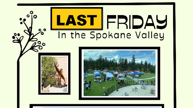Last Friday Art at Spokane Valley Farmers Market & Food Truck Rally