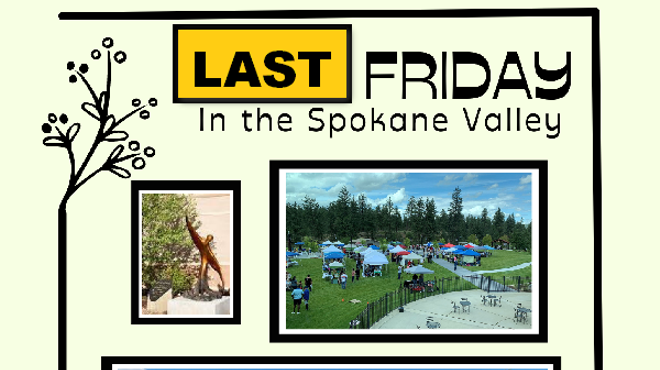 Image: Last Friday Art at Spokane Valley Farmers Market & Food Truck Rally