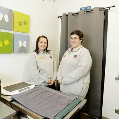Image: Latah Creek Animal Hospital is one of the region's few Fear Free-certified clinics, adopting practices that make vet visits less stressful for people and pets