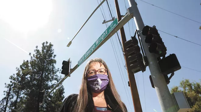 Image: Leaders in the Inland Northwest urge for the removal of racist landmarks and legacies, and for the historical record to be corrected