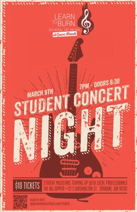Image: Learn To Burn School of Music: Student Concert Night