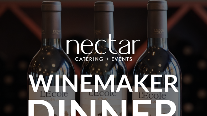 Image: L'Ecole Winery 5 Course Wine Dinner