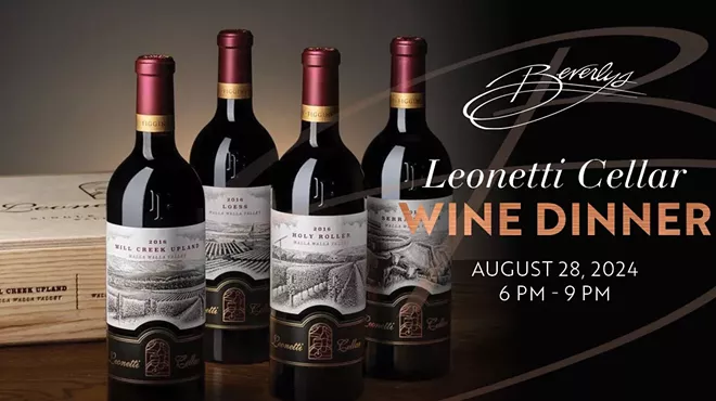 Image: Leonetti Cellar Wine Dinner