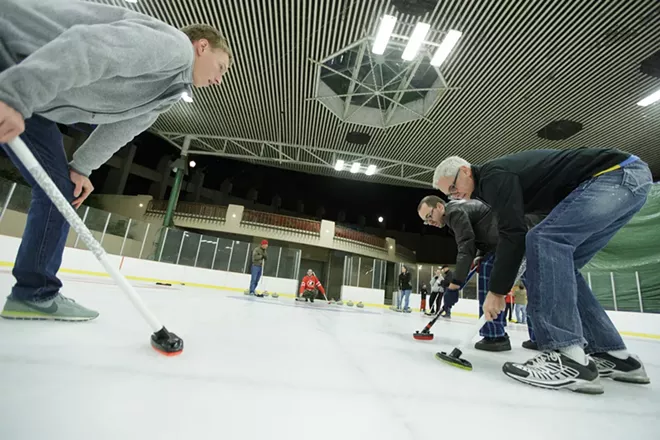 PHOTOS: Curling Clinic