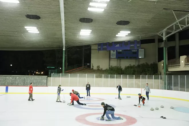 PHOTOS: Curling Clinic