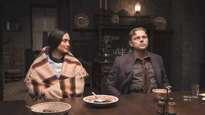Image: Lily Gladstone and Leonardo DiCaprio give two of the best performances of the year in Martin Scorsese's shattering Killers of the Flower Moon