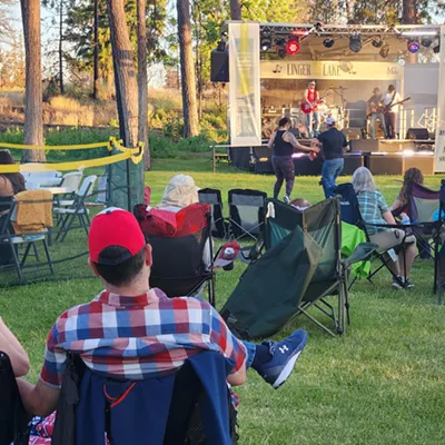 Image: Linger at the Lake Concert Series in Medical Lake WA
