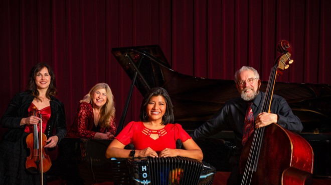 Local quartet Tango Volcado discusses the allure of its musical style before its Valentine's Day show with the Spokane Symphony