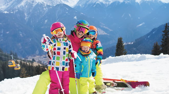 Local ski resorts have you and your family covered when it comes to learning to tame the mountains in winter