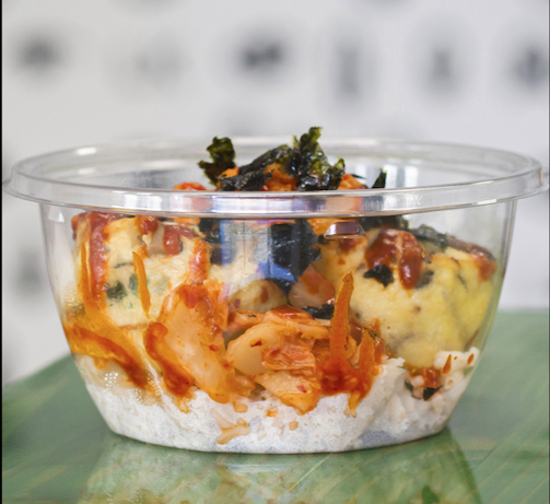 Bibimbap bites