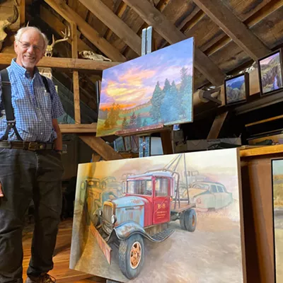Image: Longtime educator and artist Ken Spiering battles health issues to bring new paintings to Barrister Winery exhibition