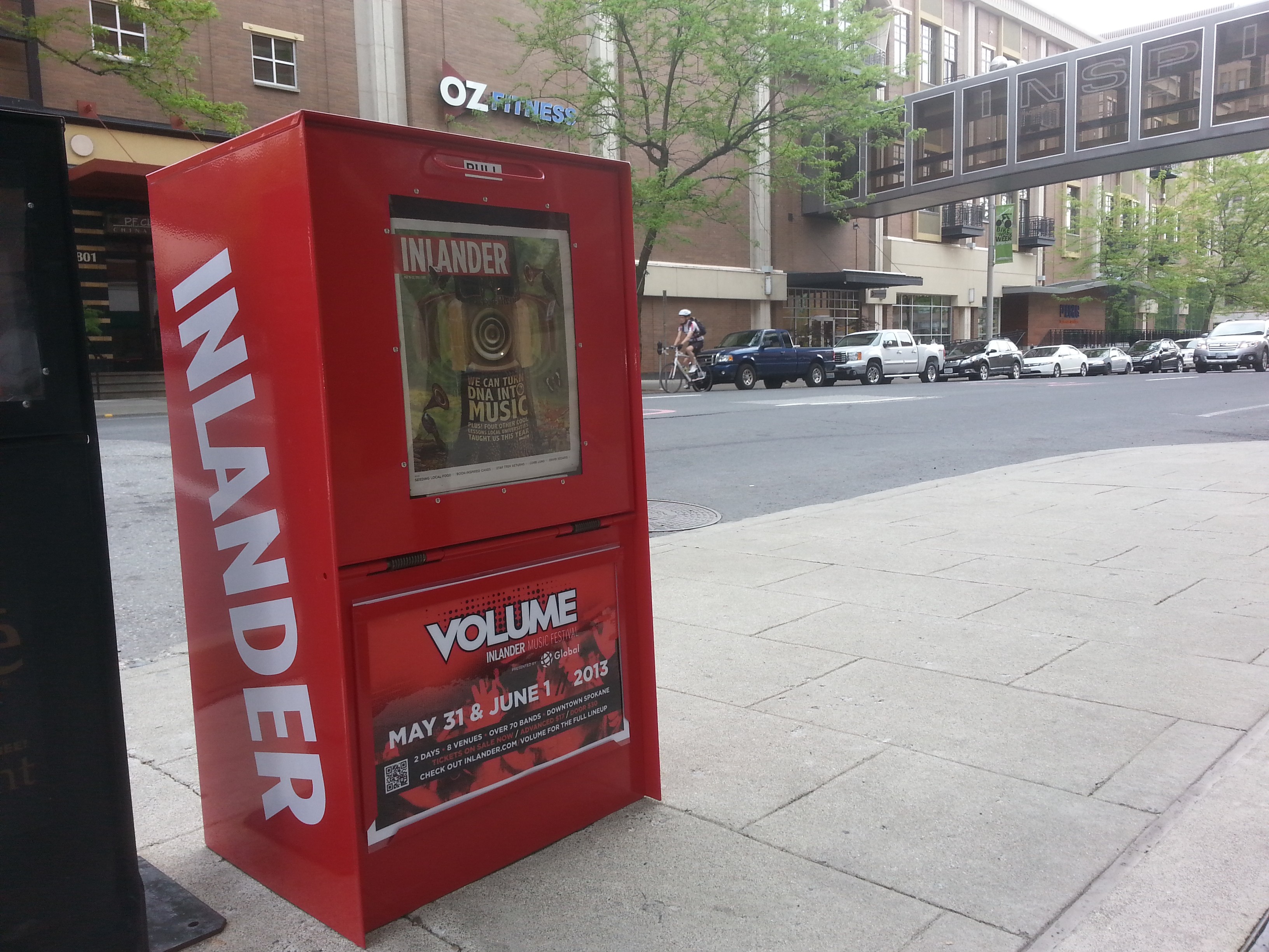 Look for our new distribution boxes in downtown Spokane