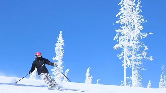 Image: Lookout Pass: Getting dialed in above ID/MT