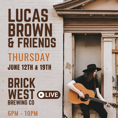 Image: Lucas Brown & Friends - Live at Brick West Brewing Co