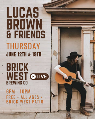 Image: Lucas Brown & Friends - Live at Brick West Brewing Co