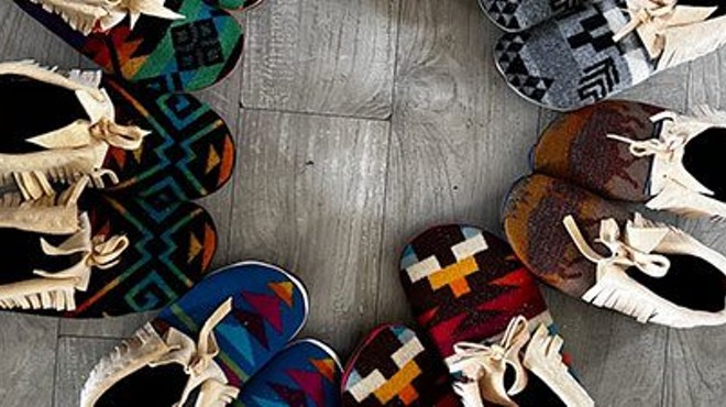 Image: Make Your Own Pendleton Moccasins