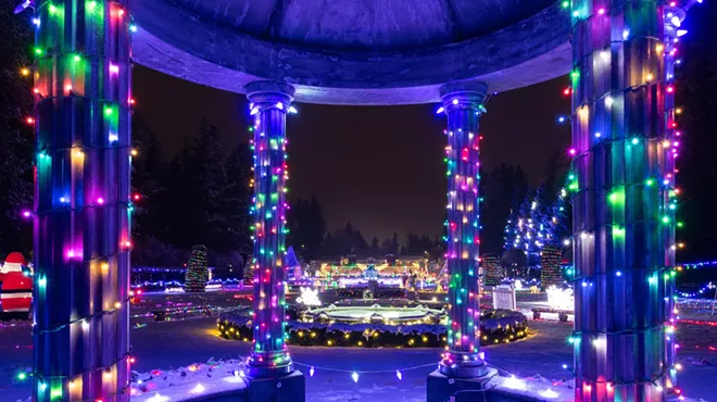 Image: Manito Park Holiday Lights