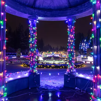 Image: Manito Park Holiday Lights