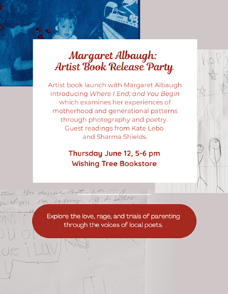 Image: Margaret Albaugh: Artist Book Release Party