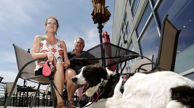 Image: Maryhill Winery's owners helped change statewide rules regarding dogs on patios