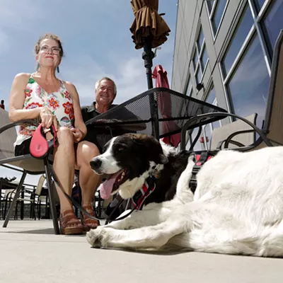 Image: Maryhill Winery's owners helped change statewide rules regarding dogs on patios
