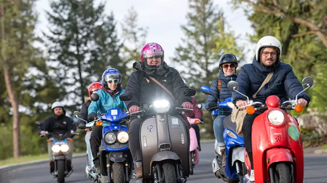 Image: Meet the Mild Riders, Spokane's chillest (and only) scooter gang