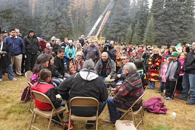 PHOTOS: U.S. Capitol Christmas Tree Cutting
