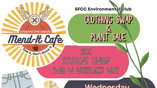 Image: Mend-It Cafe Clothing Swap and Plant Sale