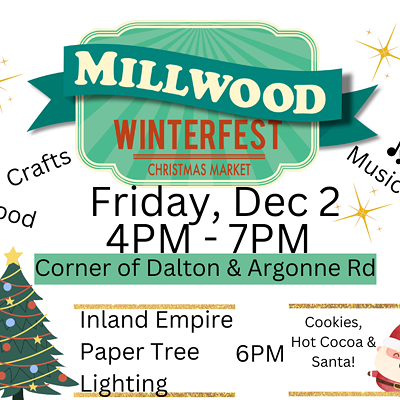2022 Millwood WinterFest & Christmas Market