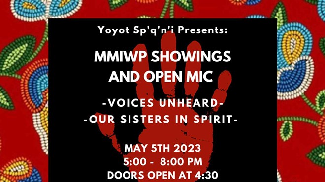 MMIWP Film Showings and Open Mic