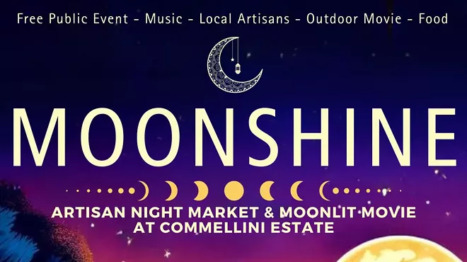 Image: Moonshine Artisan Night Market & Moonlit Movies