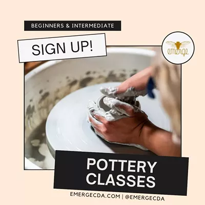 Image: Morning Intermediate Pottery with Jackie Goolsbey