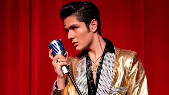 Image: Moses Snow as Elvis
