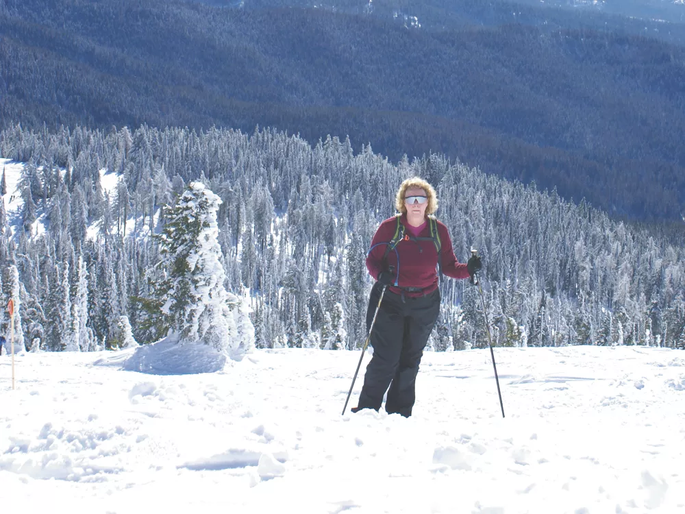 It's Like Walking, But In The Snow