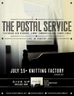 MUSIC: The Postal Service hits The Knitting Factory tonight