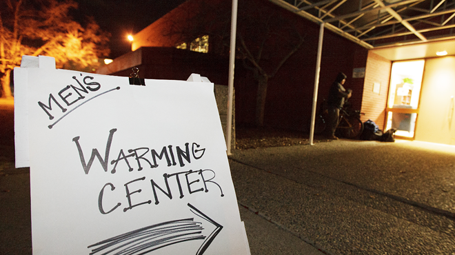 Image: Spokane mayor announces new warming shelter funds