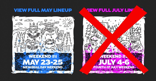 Sasquatch! Music Festival cancels second weekend