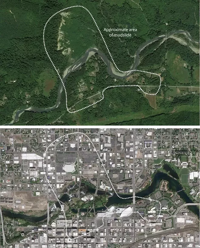 The extent of the mudslide north of Seattle and how to help