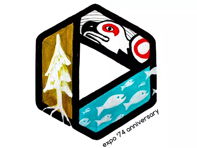 Expo, earth, air, water — the making of this year's Earth Day Spokane logo