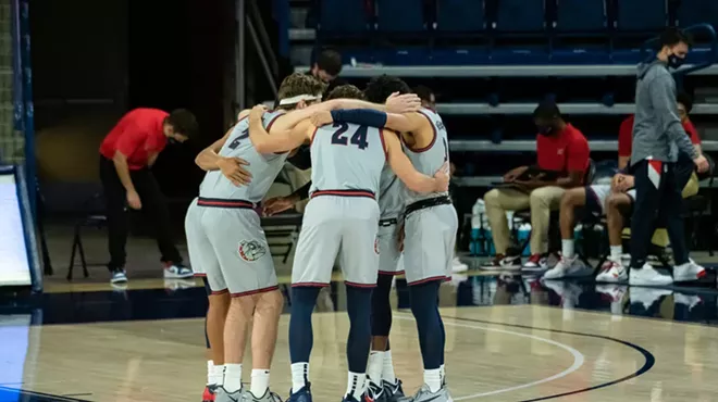 Image: The Zags schedule is now a weekly work in progress